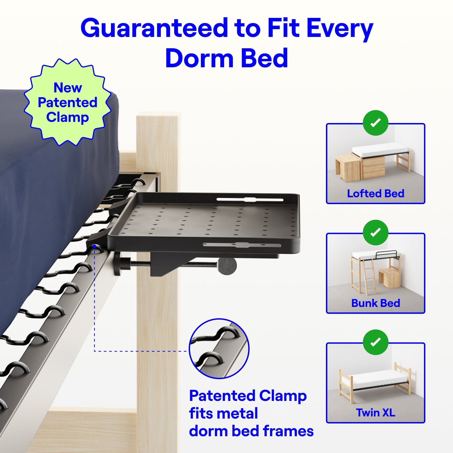 The DormEssential Bedside Shelf / BedShelfie - DormEssential