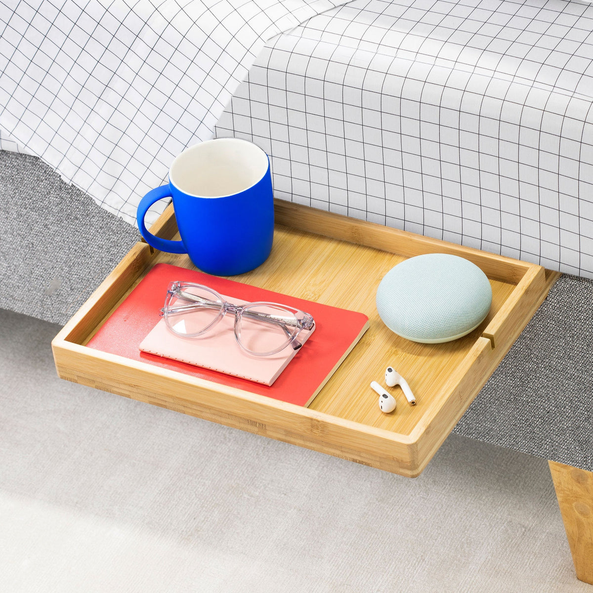 The Original Bedside Shelf / BedShelfie - Slide- Natural